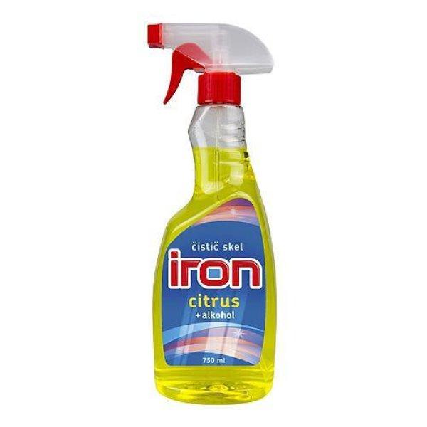 IRON Citrus 750 ml, + alkohol, üvegtisztító, permetező,ablaktisztító