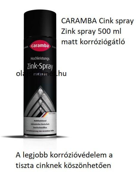 CARAMBA Cink spray Zink spray 500 ml matt korróziógátló Horganyzó-Spray