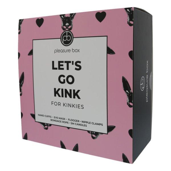 Pleasure Box Let's Go Kink - kötöző szett - 6 részes