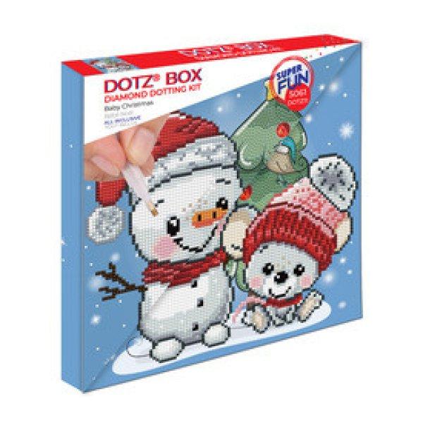 Diamond Dotz Dotz Box Karácsonyi hóember