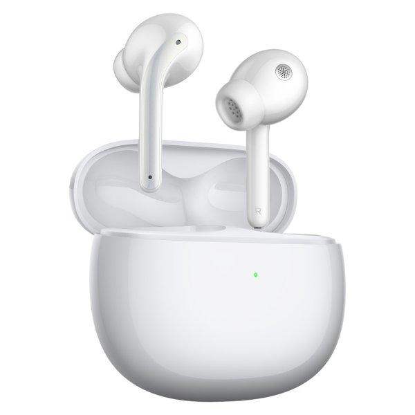 Xiaomi Buds 3 aktív zajszűrős TWS Bluetooth fülhallgató, Gloss White