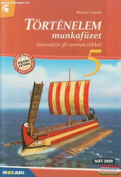 Történelem 5. munkafüzet - Napló ötödik osztályos időutazóknak -
MS-2860U