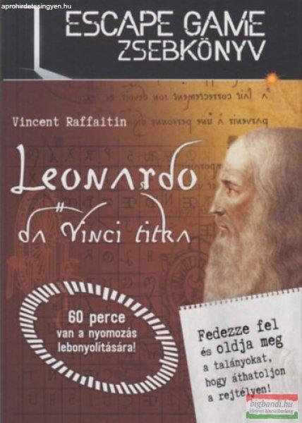 Nicolas Trenti - Leonardo da Vinci titka - Escape Game zsebkönyv