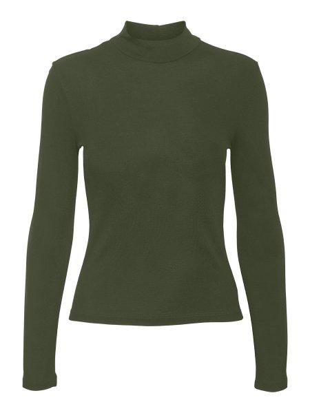 Vero Moda Női póló VMCHLOE Tight Fit 10279611 Rifle Green L