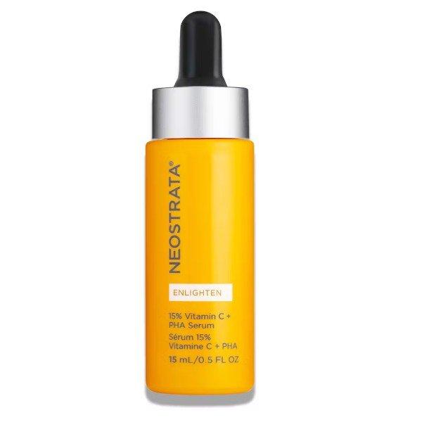 NeoStrata Világosító bőrszérum C-vitaminnal NeoStrata
Enlighten (15 % Vitamin C + PHA Serum) 15 ml