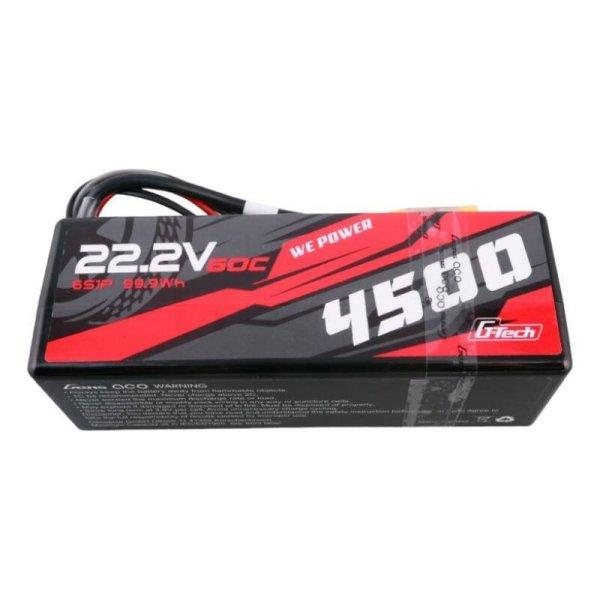 Gens ace G-Tech 4500mAh 6S1P 22.2V 60C HardCase RC car Lipo Akkumulátor 14#