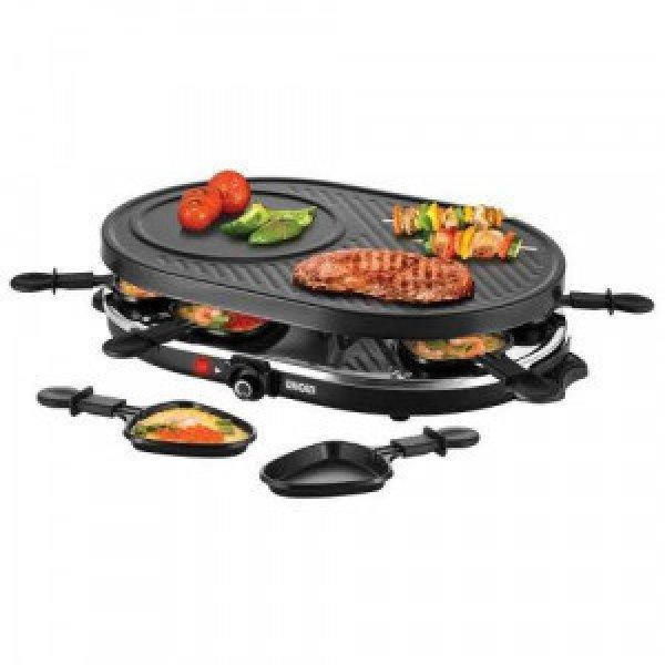 Alpina, Raclette grill 1200W, 2 szintes sütőfelület