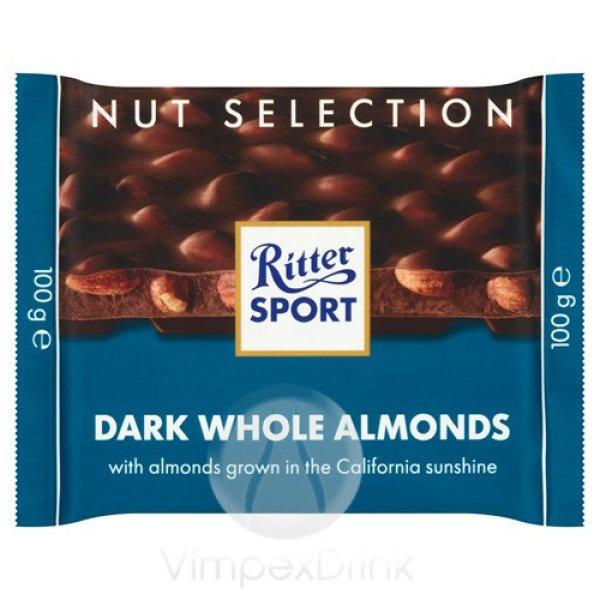 Ritter Sport Selection ét egész mandula 100g