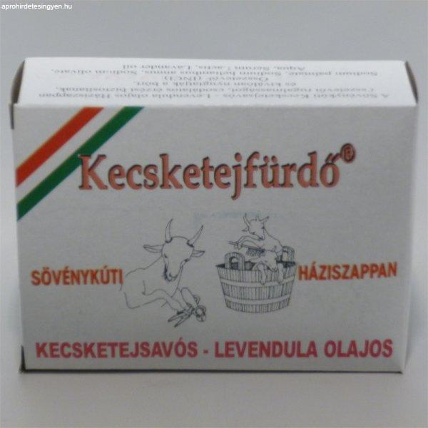 Sövénykúti kecsketejszappan kecsketejsavós-levendulás 100 g