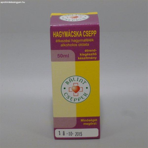 Bálint hagymácska csepp 50 ml