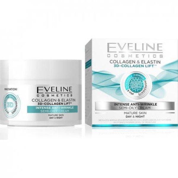 Eveline 3d collagen intenzív ránctalanító arckrém 50 ml