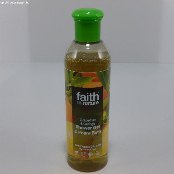 Faith In nature tusfürdő grapefruit-narancs 400 ml