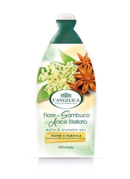 Langelica officinalis hab&tusfürdő bodza-csillagánizs 500 ml