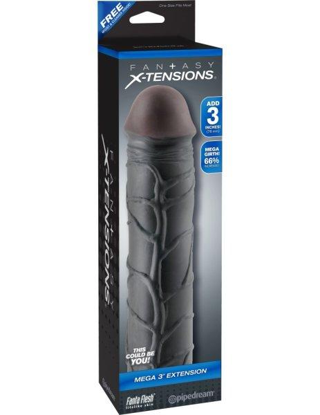 Mega 3" Extension Black