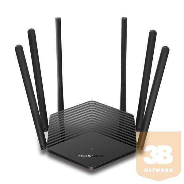 MERCUSYS Wireless Router Dual Band AC1900 1xWAN(1000Mbps) + 2xLAN(1000Mbps),
MR50G