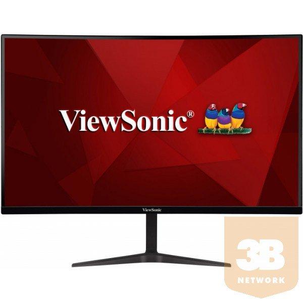 ViewSonic Monitor 27" - VX2718-PC-mhd (VA, 16:9, 1920x1080, 165Hz, 1ms,
250cd/m2, 2xHDMI, DP, VESA, SPK, ívelt)