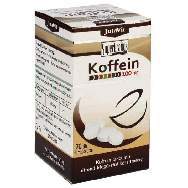 Jutavit koffein tabletta 100mg 70 db