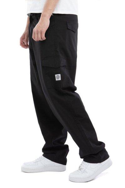 Mass Denim Pants Army Baggy Fit black