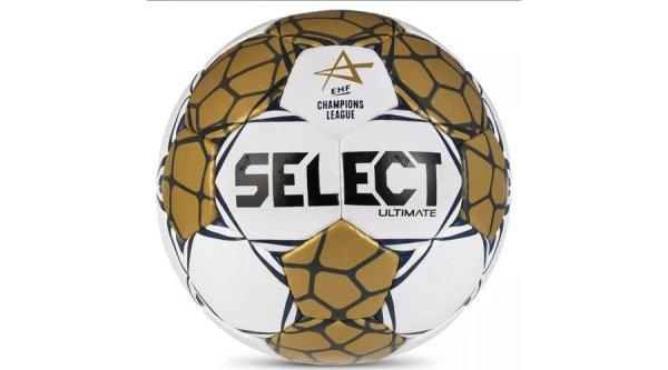 Verseny kézilabda Select Ultimate EHF Bajnokok Ligája V24 white/gold 2-s
méret