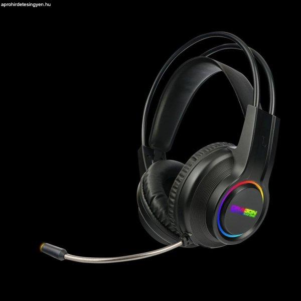 Dragon War G-HS-013 7.1 Surround RGB Gamer Headset Black