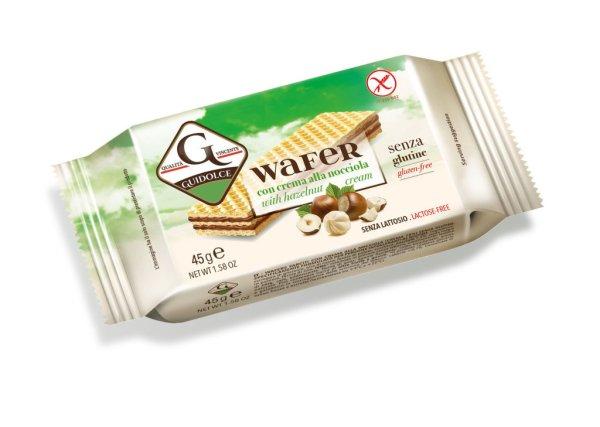 Guidolce mogyorós krémmel töltött gluténmentes ostya 45 g
