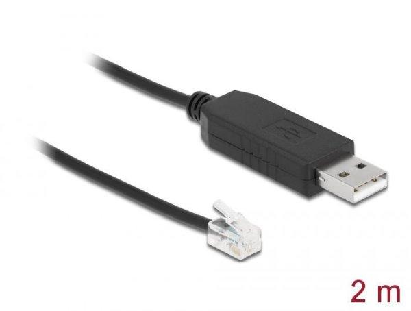 DeLock Adapter cable USB Type-A to Serial RS-232 RJ9/RJ10 with ESD protection
Celestron NexStar 2m Black