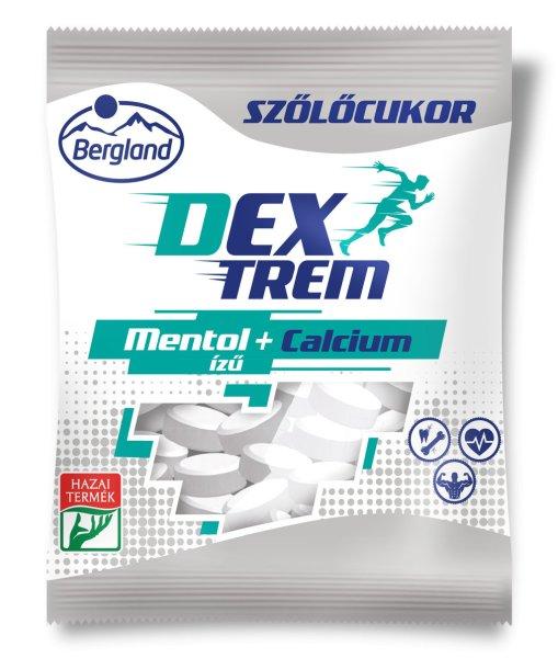 Dextreme szőlőcukor mentolos ízű + kalcium 70 g