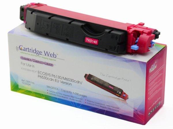 KYOCERA TK5140M Utángyártott Cartridge WEB Magenta Toner