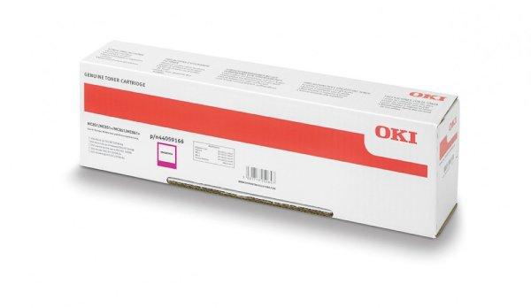 Oki MC851, MC861 Eredeti Magenta Toner