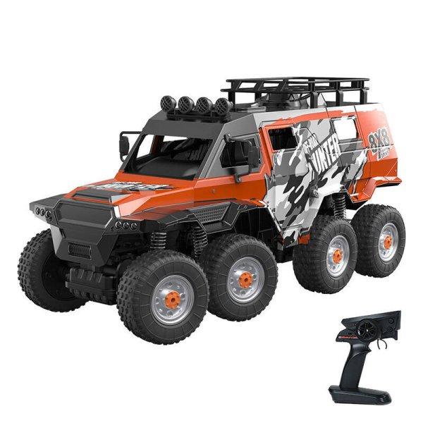 Remote-controlled RC eight-wheel remote control car 1:10 Double Eagle (orange)
(amphibious) E373-003