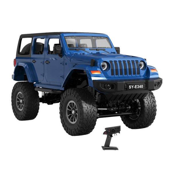 Távirányító RC távirányítós autó 1:14 Double Eagle (kék) Jeep Crawler
Pro E340-003.