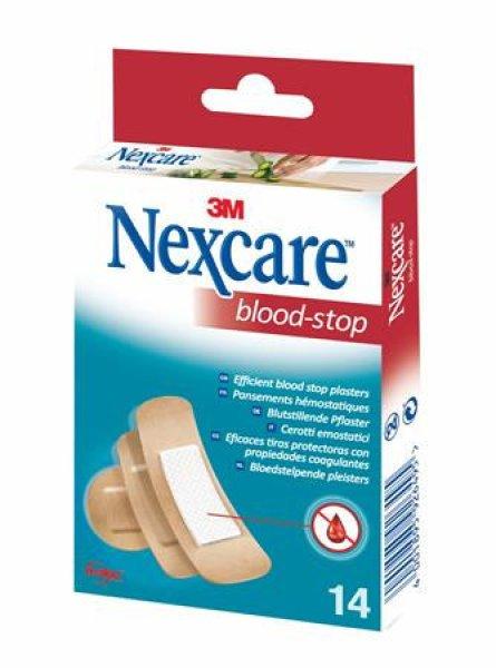 Sebtapasz, vérzéscsillapító, 14 db, 3M "Nexcare Blood Stop"