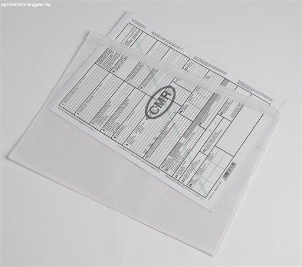 Okmánykísérő tasak, C/4, öntapadós, 235 x 325 mm, 500 db/csomag