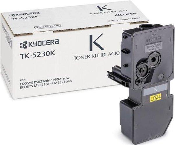 TK5230 Lézertoner M5521CDN, 5521CDW, P5021CDN, 5021CDW nyomtatókhoz, KYOCERA,
fekete, 2,6k