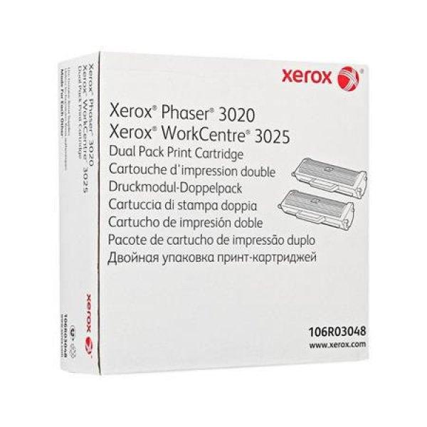 106R03048 Lézertoner Phaser 3020NI, WC3025NI nyomtatóhoz, XEROX, fekete,
2*1,5k