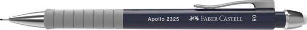 Nyomósirón, 0,5 mm, sötétkék tolltest, FABER-CASTELL "Apollo
2325"