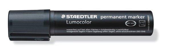 Alkoholos marker, 2-12 mm, vágott, STAEDTLER "Lumocolor® 388",
fekete