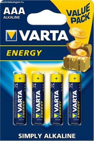 Elem, AAA mikro, 4 db, VARTA "Energy"