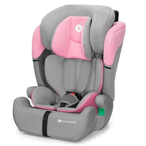 Kinderkraft COMFORT UP i-Size biztonsági autósülés 76-150cm - pink