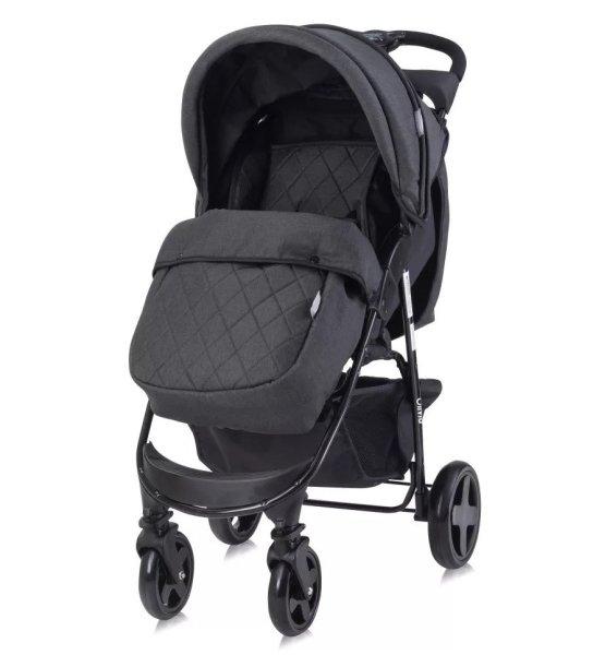 Lorelli Olivia sport babakocsi + lábzsák - Black