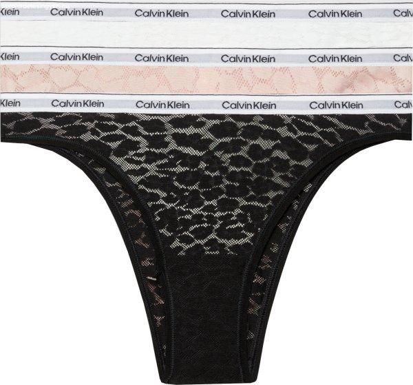 Calvin Klein 3 PACK - női alsó Brazilian QD5225E-N8I L