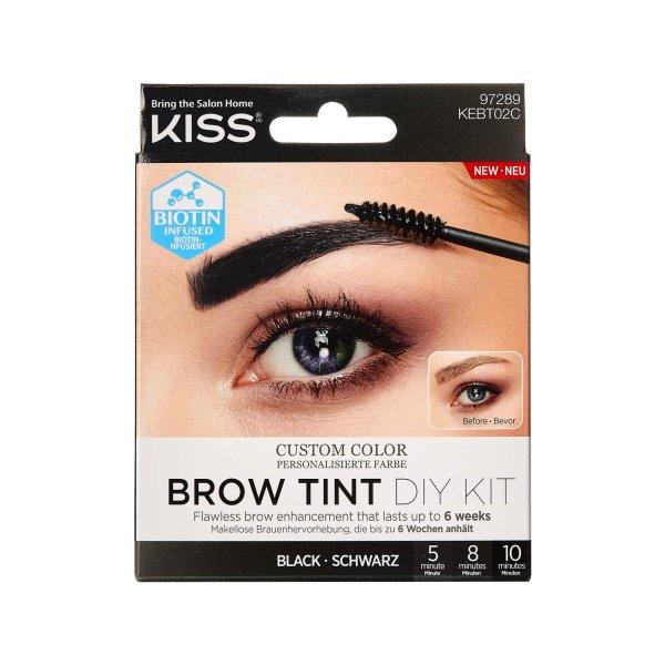 KISS Szemöldökfestő készlet Brow Tint Diy Kit 20 ml Black