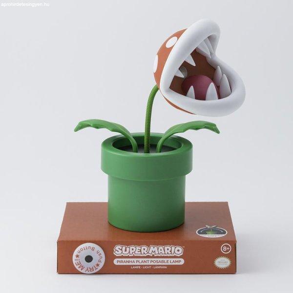 Super Mario Mini Piranha Plant Pozíciozható Lámpa Kiprobálás
(magasság: 15 cm)