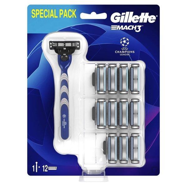 Gillette Borotva Mach3 Reg + 12 csere fej