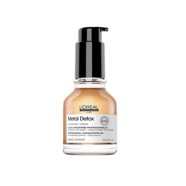 L´Oréal Professionnel Koncentrált olaj a
fémrészecskék leülepedésének
megakadályozására Metal Detox (Professional Concentrated Oil) 50
ml