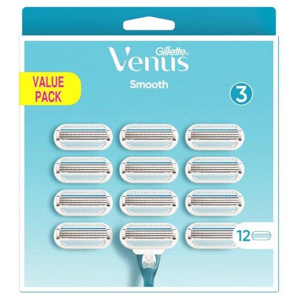 Gillette Borotvabetét Venus Smooth 12 db