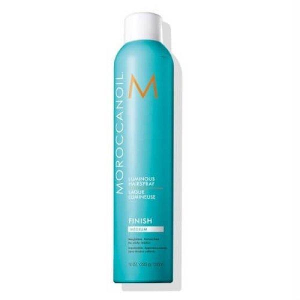 Moroccanoil Közepes erősségű rögzítést
biztosító hajlakk (Luminous Hairspray Medium) 330 ml