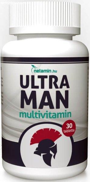 Netamin Ultra Man multivitamin tabletta férfiaknak - 30 db