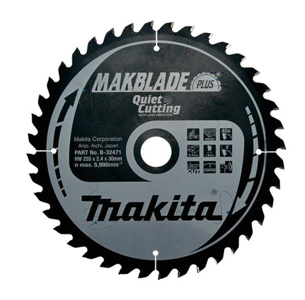 Makita körfűrészlap Makblade plus 255x30 mm Z40