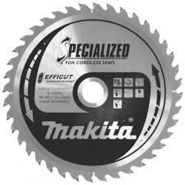 Makita EFFICUT körfűrészlap merülő 165x20 mm Z24 KOMPOZIT